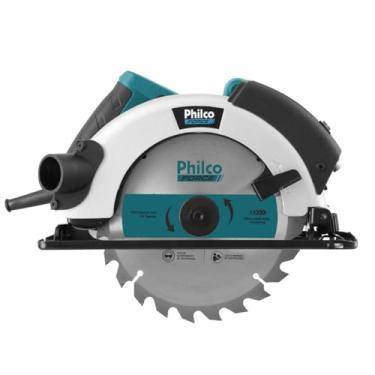 Imagem de Serra Circular Psc01 127V, Philco, SERRA CIRCULAR PSC01 127V 051101010, Azul/Preto/Cinza, 127V