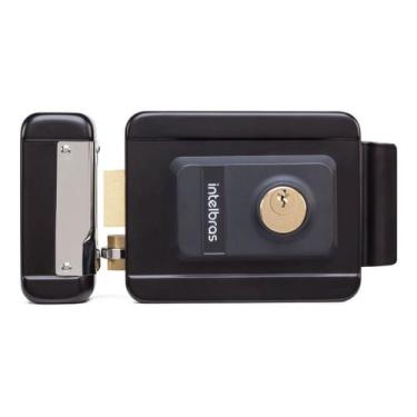 Imagem de Fechadura Elétrica Tambor Subst. Fx 2000 Un Preta Intelbras