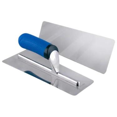 Imagem de DESEMPENADEIRA ACO INOX C CABO EMBOR 24x8x10cm - ROMA