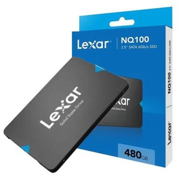 Imagem de SSD Lexar Nq100 480GB Sata Iii 2,5 Polegadas - Lnq100x480g-rnnnu