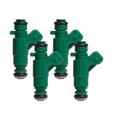 Imagem de Jogo 4 Novo Bico Injetor（2 pinos/furos）0280156020 compatível com Fiat Palio FIRE 1.0 16V 2000–2003 1.3 2000–2007 OEM#0280158701