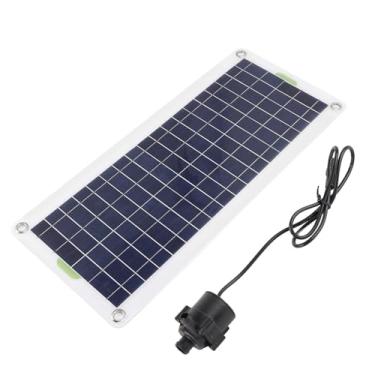 Imagem de Generic Kit de Bomba de água Solar de Alta Eficiência, Painel de Polissilício de 30w, Kit de Bomba de Fonte para Tanque de Peixes Hidropônico Movido a Energia Solar, 25.9oz