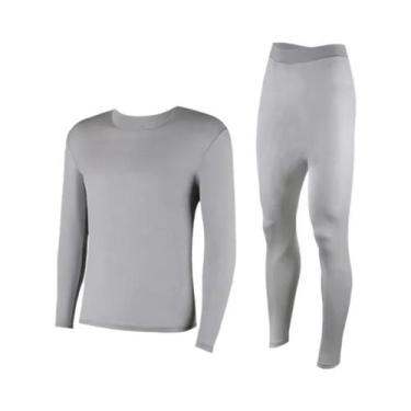 Imagem de Roupa Térmica Ultra-Fina Para Homens, Calças Longas Heattech Com Tempe