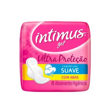 Imagem de Absorvente Intimus Gel Cobertura Suave com Abas com 8un