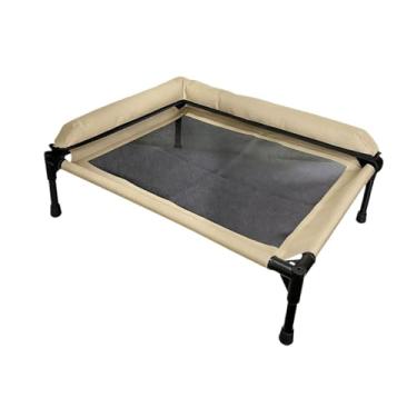 Imagem de FashionCha Cama Elevada para Cães, Portátil, Antiderrapante, Dobrável, em Tela Respirável, para Animais de Estimação de Pequeno a Médio Porte, para Uso Interno E, M
