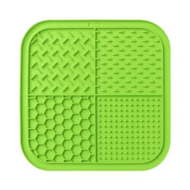 Imagem de Tapete De Silicone Para Cães E Gatos Com Ventosas, Alimentador Lento, 