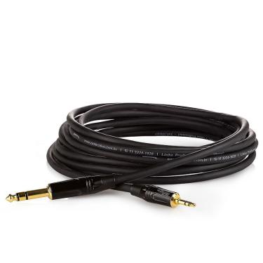 Imagem de Cabo P2 Estereo Para P10 Estereo Profissional - 3 Metros