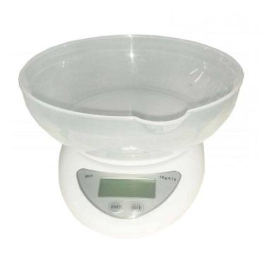 Imagem de Balança Para Cozinha Digital Com Tigela 5kg