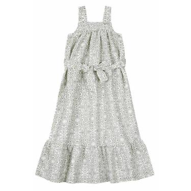 Imagem de Vestido infantil menina midi Mundi Verde-Feminino