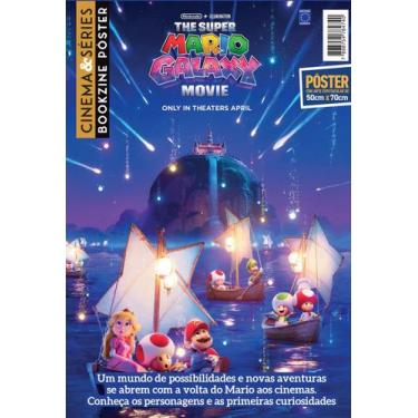 Imagem de Pôster Gigante - Super Mario Galaxy O Filme - 50cm x 70cm - editora eu