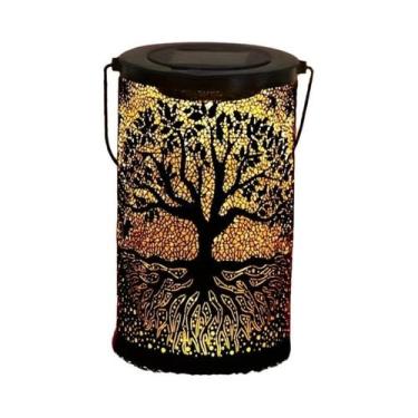 Imagem de Lanterna Solar Vintage À Prova d'Água Para Pendurar, Luz Decorativa De