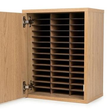 Imagem de Caixa Guarda Celular Escola Tranca 42 Celulares Organizador Cód.832 - 