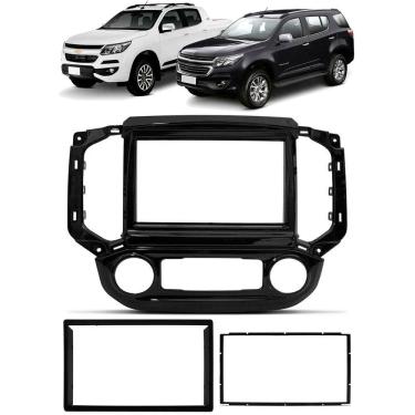 Imagem de Moldura de painel 2 Din S10 TrailBlazer 2017 á 2021 - Ar Digital