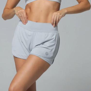 Imagem de Short Duplo Fitness Academia Feminino Beach Tennis LaBrun-Feminino