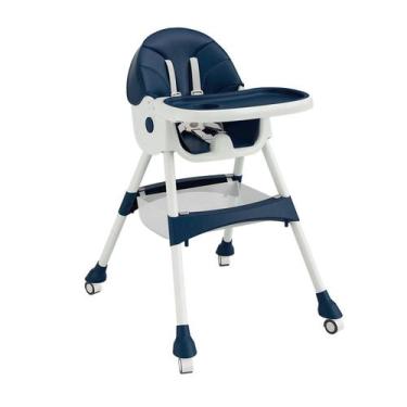 Imagem de Cadeira de Alimentação Zippy Toys Reclinável e Dobrvel Azul