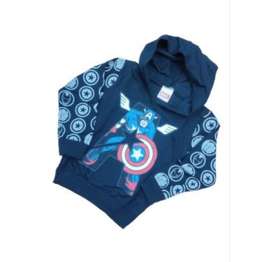 Imagem de Blusa De Moletom Agasalho Infantil Personagens Inverno Criança Moda - 