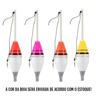 Imagem de Boia De Arremesso Para Pesca N2 Cor Sortida 40g - Bóias Barão