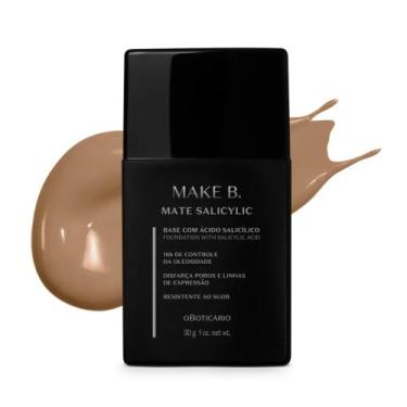 Imagem de Base Líquida Make. B Mate Salicylic 30g - Maquiagem, Cor 200