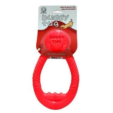 Imagem de Brinquedo pet cães cabo de guerra buddy tug para cachorro