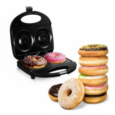 Imagem de Super Máquina 2 Donuts Grandes Antiaderente Sem Fritura 220v - Silen, 