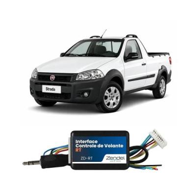 Imagem de Interface de Volante Fiat Strada 2001 até 2020 Resistiva para Multimíd