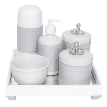 Imagem de Kit Higiene Espelho Completo Porcelanas, Garrafa Pequena E Capa Proven