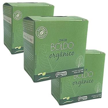 Imagem de Boldo do Chile Chá Orgânico das Folhas Campo Verde 30 sachês