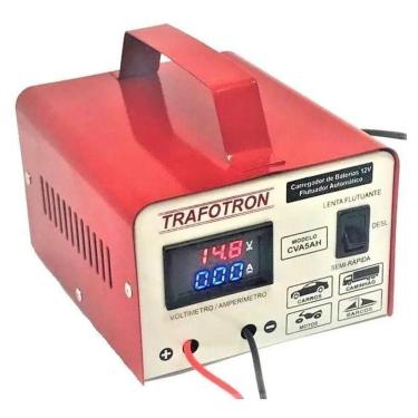 Imagem de Carregador De Bateria Cva 5A/H Com Voltimetro E Amperimetro