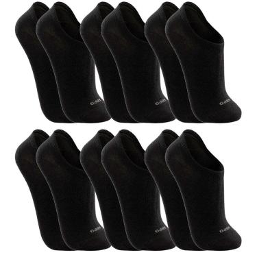 Imagem de Kit 6 Pares Meias Sapatilha Algodão Soquete Lupo