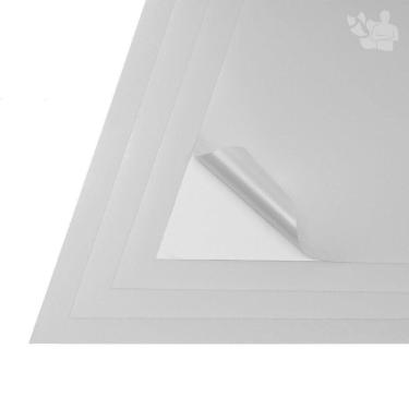 Imagem de Pvc Adesivo Brilho Resist. Água Jato De Tinta A4 250 Folhas