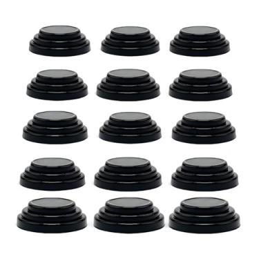 Imagem de LXQTAO Almofada de porta de carro com redução de ruído atualizado - Conjunto de 15 peças de almofadas de borracha para amortecimento de som - preto, perfeito para portas de carros, porta-malas e capô