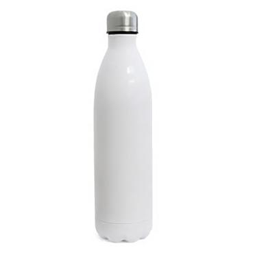 Imagem de Garrafa Térmica Parede Dupla Inox (Branca, 500ml)
