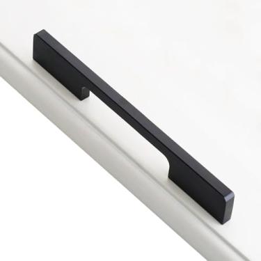 Imagem de Puxadores de cozinha de móveis de armário de gaveta para portas e janelas de guarda-roupa preto dourado 1000mm ferragem super longa, a6820, 128