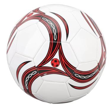 Imagem de Bola de Futebol de PVC de Tamanho 5 de Alta Elasticidade para Adultos e Crianças Adolescentes, Treinamento Interno, Diversão Ao Ar Livre
