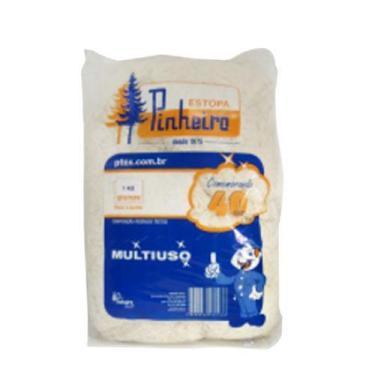 Imagem de Estopa Pinheiro Multiuso 800g Estopa Branca