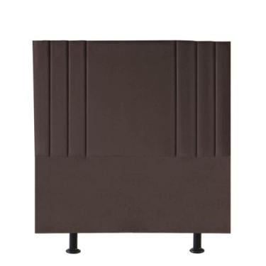 Imagem de Cabeceira Estofada Cama Box Solteiro Grécia 110cm Suede - D A DECOR, M