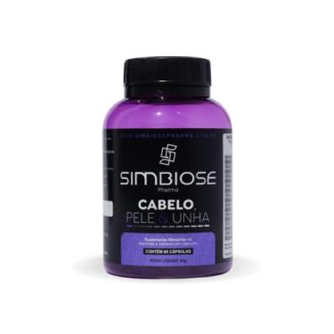 Imagem de Cabelo, Pele e Unha 60 cápsulas - Simbiose Pharma