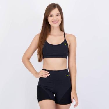 Imagem de Top Everlast Com Recorte Feminino Preto, G