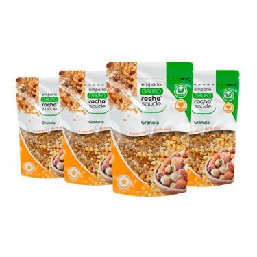 Imagem de Granola Premium Kit 4 Sem Conservantes 100% Natural 100g - Grupo Rocha