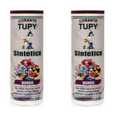 Imagem de Corante Tupy Sintético P/ Tingir Botões , Zíper  2 Unidades, Bordo