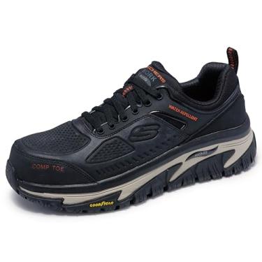 Imagem de Skechers Tênis masculino Arch Fit Walker Raylan, Preto, 38