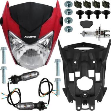 Imagem de Farol frente completo carenagem carcaça painel CG160 Titan 2016 a 2021