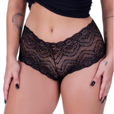 Imagem de Calçinha Clamar Clamar feminino em Renda - 1148, G, Rosa