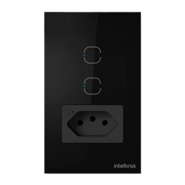 Imagem de Tomada Com Interruptor Inteligente Intelbras Ets 2002 Smart