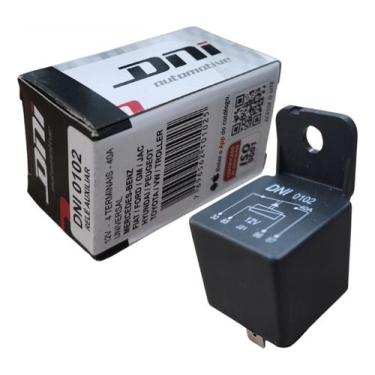 Imagem de Rele  Auxiliar Universal 40a 12v 4 Pinos Dni 0102
