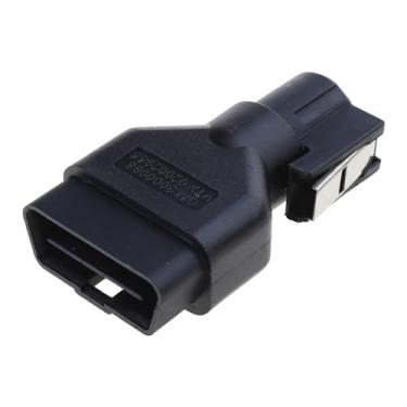 Imagem de BAIMOQI Adaptador de conector OBD2 de scanner de 16 pinos para soquete OBD de ferramenta de diagnóstico GM Tech2 para Vetronix VTX02002955, conforme as imagens