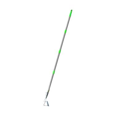 Imagem de Generic Ferramenta de enxada de jardim, enxada pesada, raspagem de ervas daninhas, uso de ervas daninhas com alça longa com alça longa, 4 Pólos