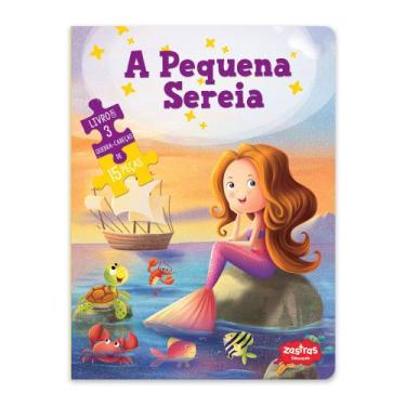 Imagem de Livro - A PEQUENA SEREIA:LIVRO COM QUEBRA CABEÇA