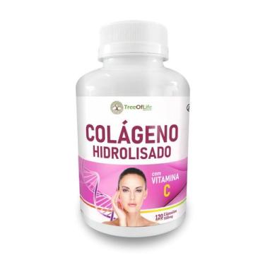 Imagem de Colageno Hidrolisado Tipo I com Vitamina C 120 Capsulas 500mg - Tree o