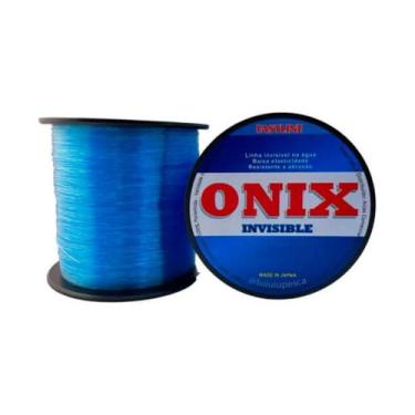 Imagem de Linha Monofilamento Onix Invisible 500 metros Azul  FastLine 0,33mm - 